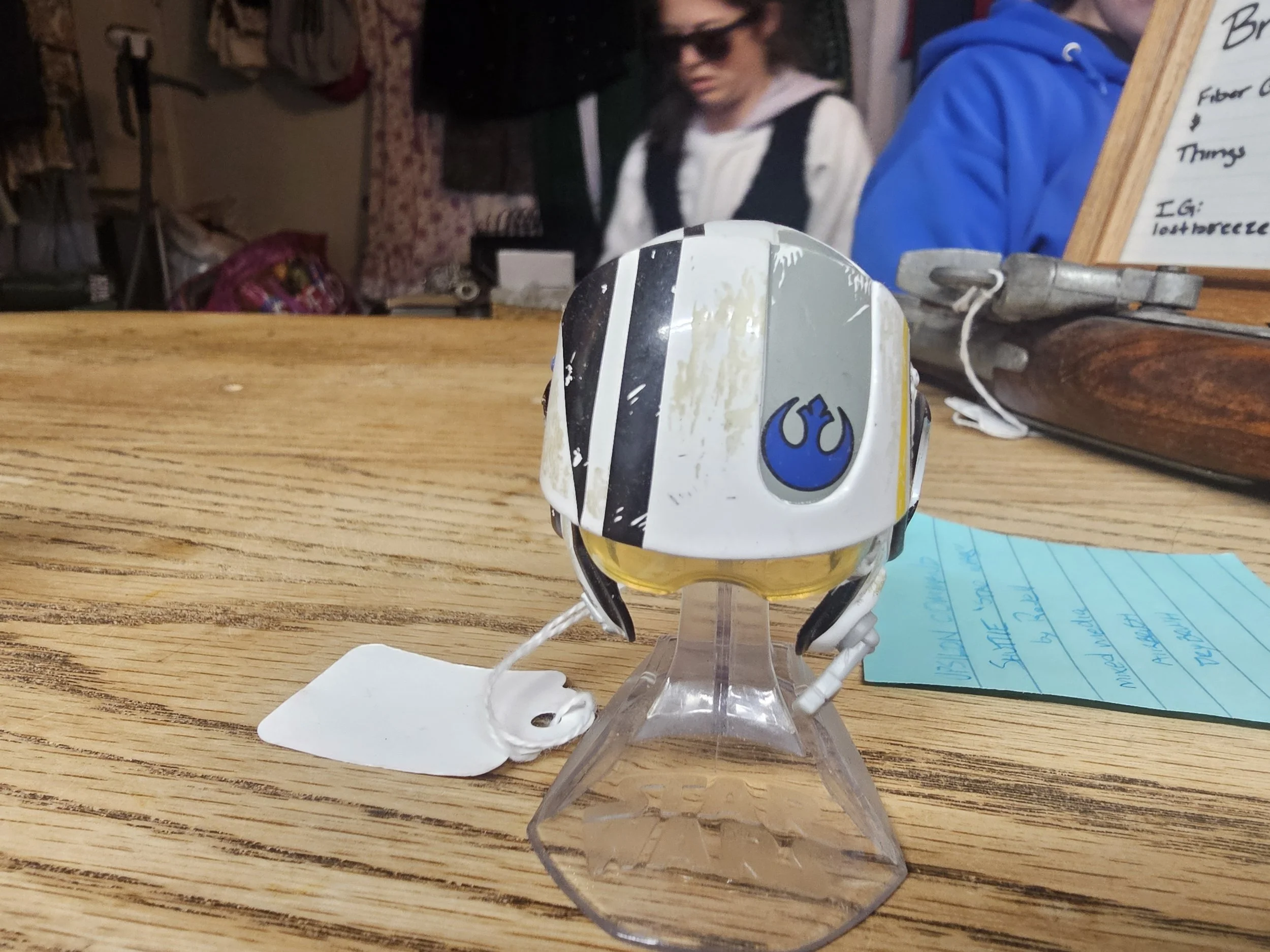 Poe Dameron's Helmet from Star Wars the Force Awakens by HASBRO