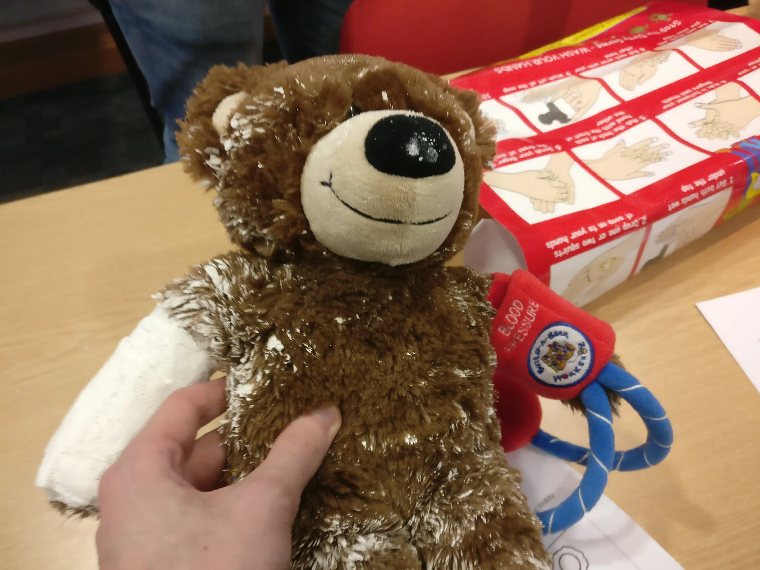 Went to a Teddy Bear Hospital information session - sounds like fun!