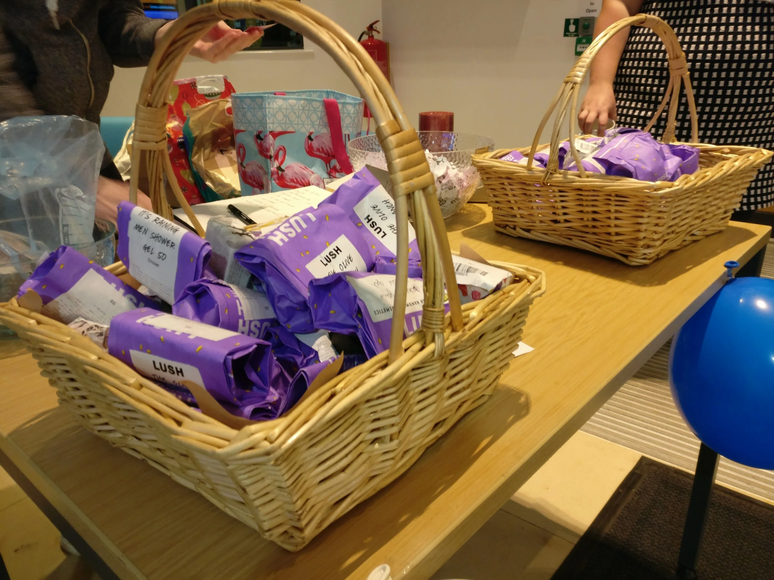 Big thanks to Lush (and our other sponsors) for donating a ton of prizes
