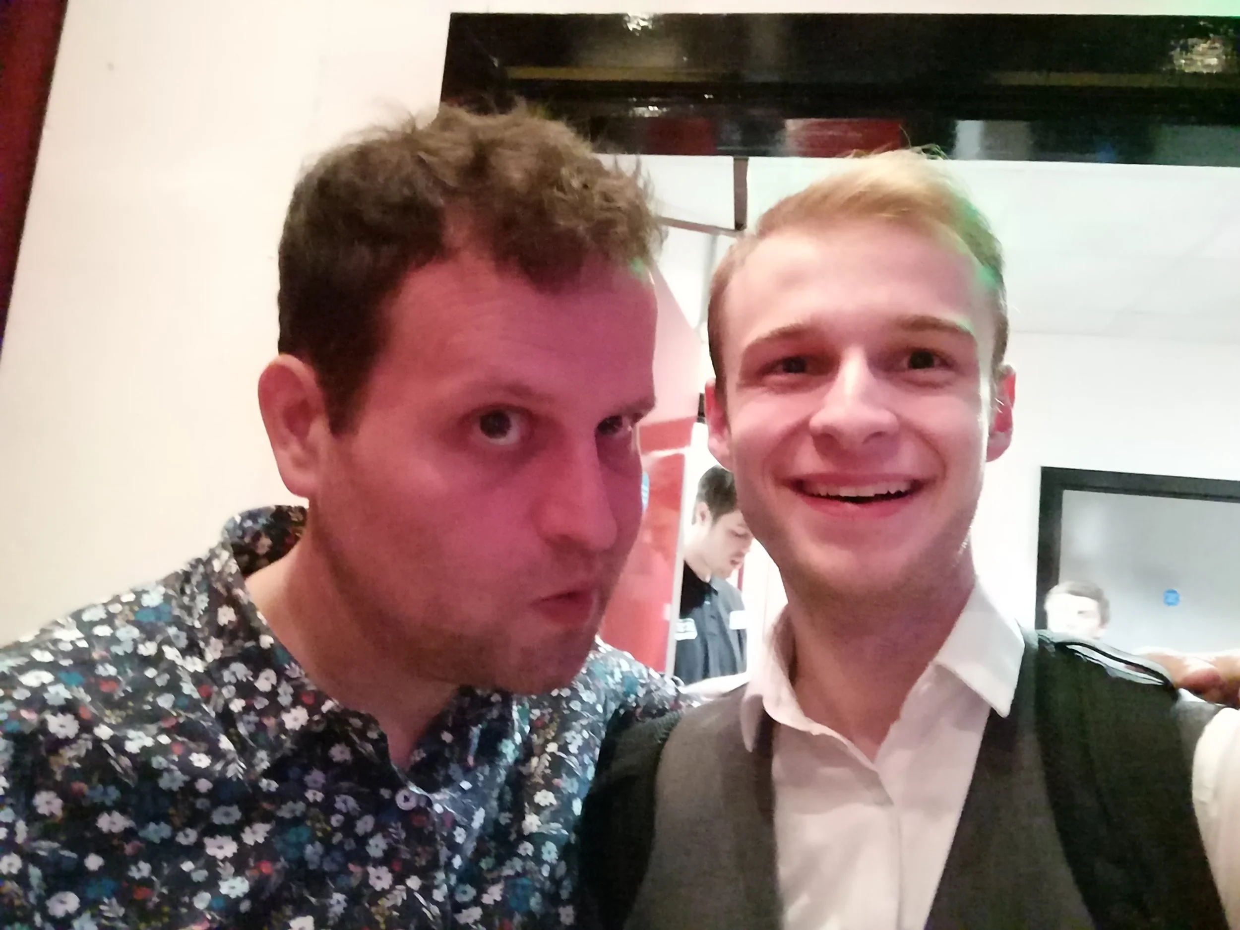 The man himself (and Adam, obviously)