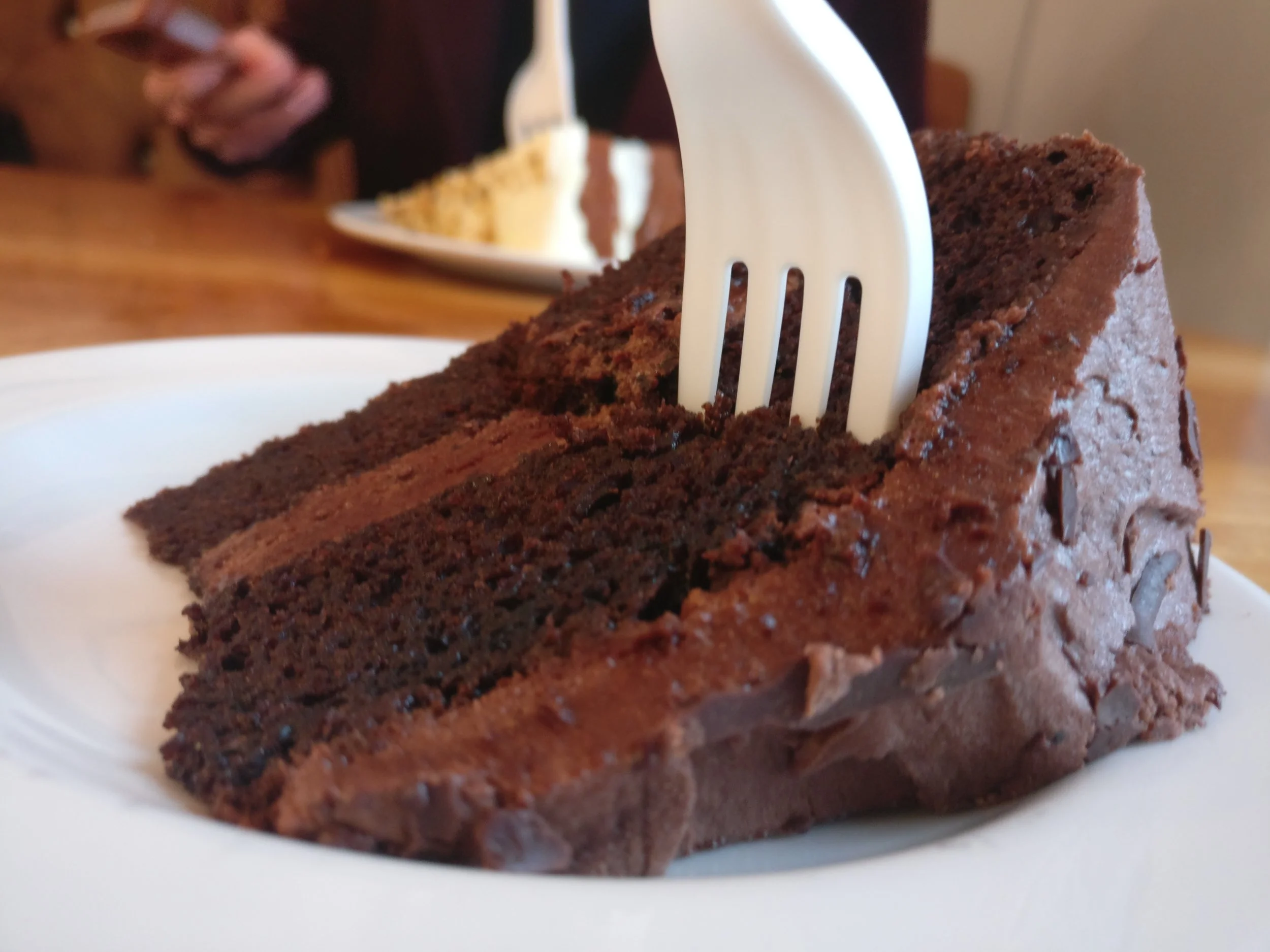 we had cake to celebrate being brave boys