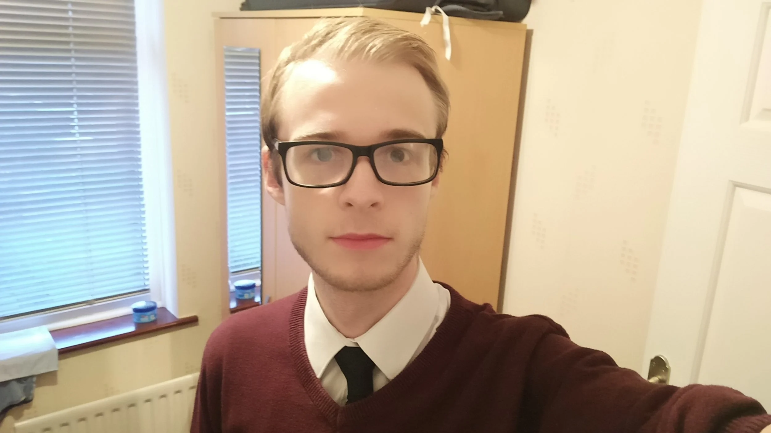 My attire of choice - can’t yell at me for wearing a tie if it’s restrained