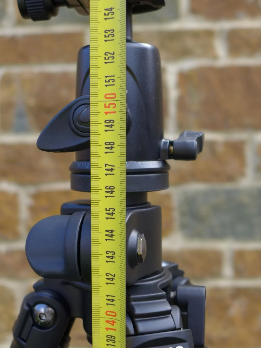 Height with retracted...