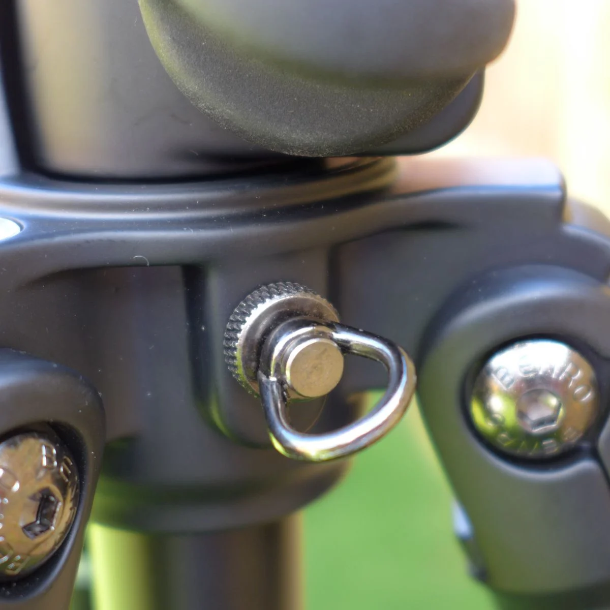 Eyelet for the strap