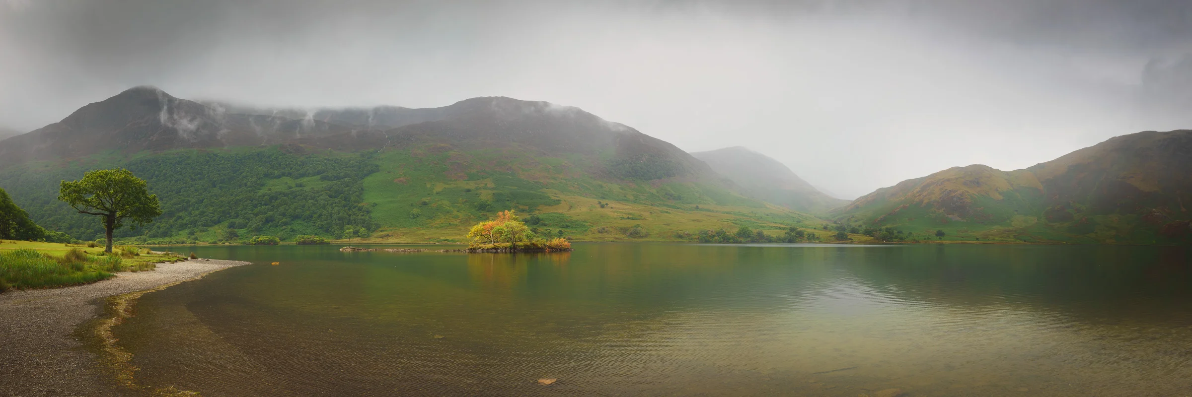 Crummock Water Panorama