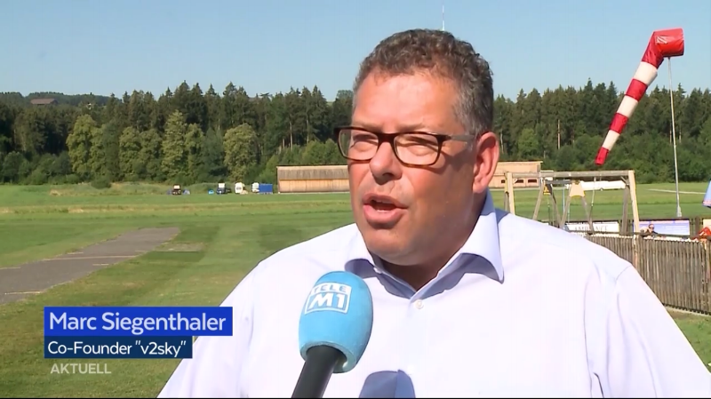 TV interview with co-founder Marc Siegenthaler