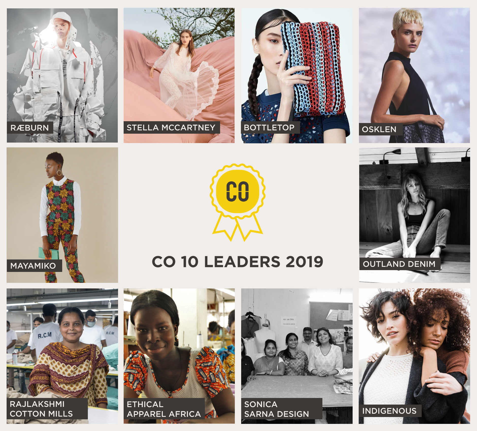 Disruptive sustainable fashion businesses win industry leadership award, judged by leaders from Vogue, Farfetch, British Fashion Council, GQ, and more 