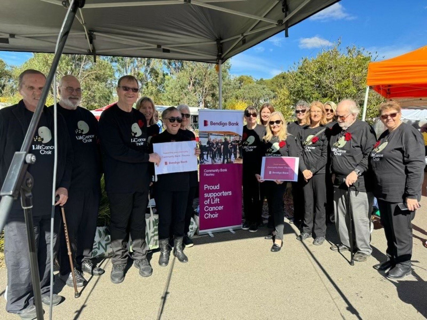 On the weekend, the Lift Choir performed at the Willunga Market.

This was the third year the choir has sung there around Anzac Day, and following their performance, the choir enjoyed lunch and a friendly catch up.

We love hearing about the success 