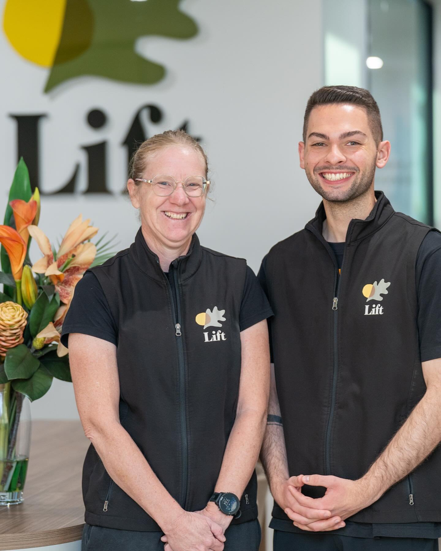 Meet Lisa, Physiotherapist and Nathan, Exercise Physiologist.

Did you know we have both Physiotherapists and Exercise Physiologist at Lift?

Together, they guide you through prescribed Exercise Medicine&mdash;safe, evidence-based exercise tailored t