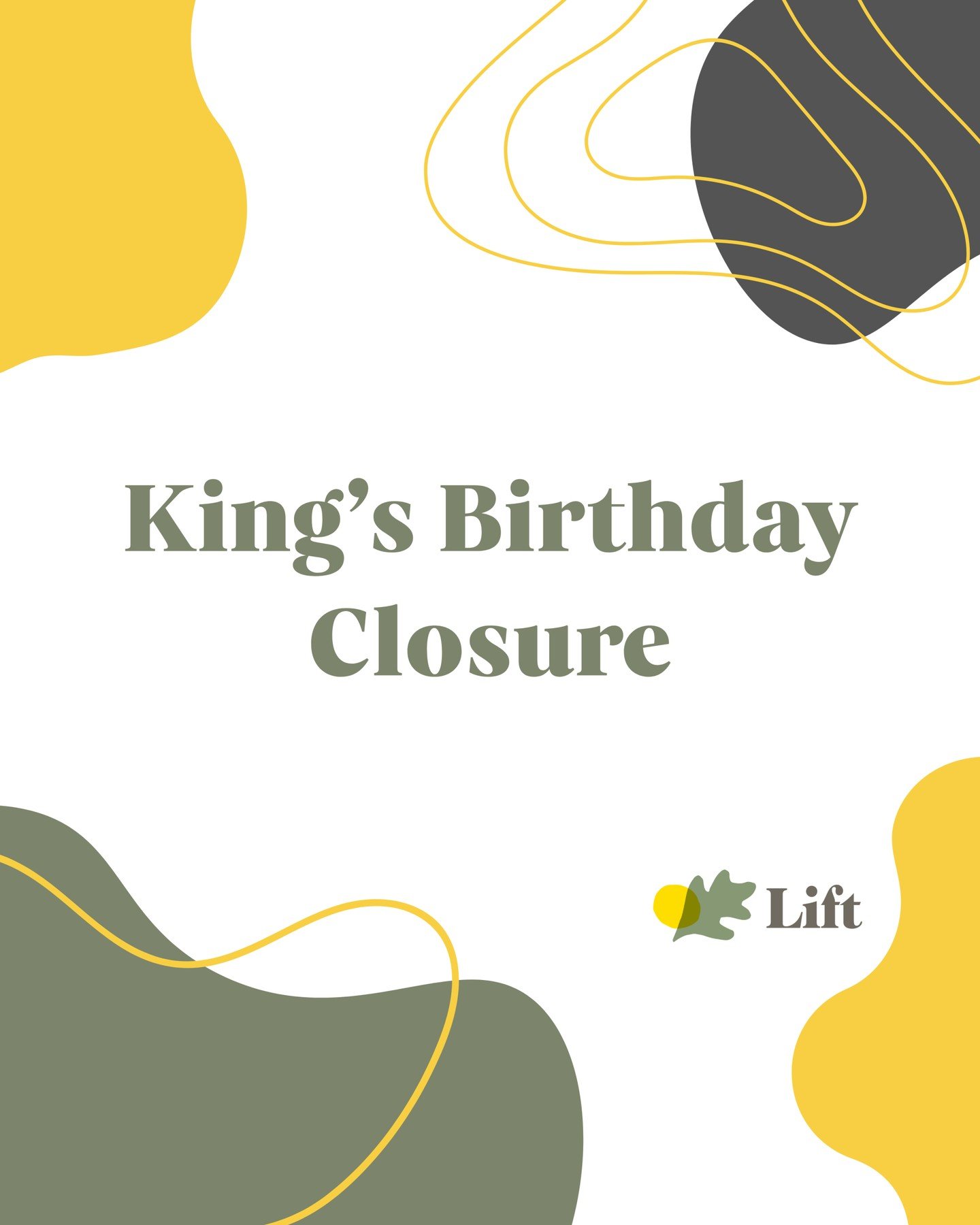 Just a reminder that we are closed today, Monday the 9th of June, for the long weekend.

Our regular hours will resume tomorrow. In the meantime, keep warm and we will see you soon.