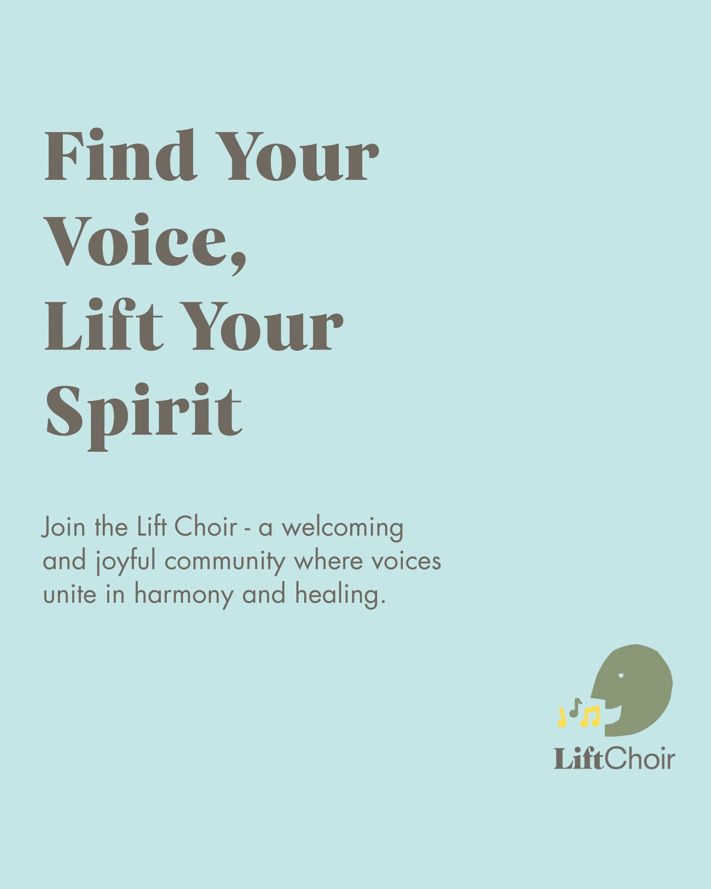 Looking for a joyful way to connect, heal and lift your spirits? The Lift Choir is a welcoming community where voices come together in harmony, no singing experience needed.

Whether you're a patient, carer or family member, we&rsquo;d love to hear f