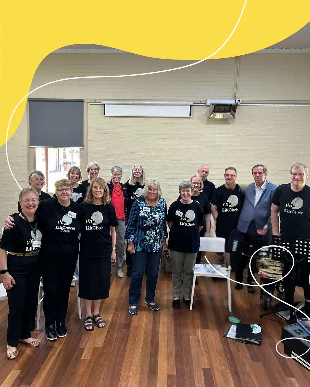 Happy 5th Birthday to the Lift Cancer Choir 🎈

Last week, the Choir came together to celebrate its 5th year. From just a few voices to now a thriving group of 30 members, the Lift Cancer Choir has become a place of music, connection, support and joy