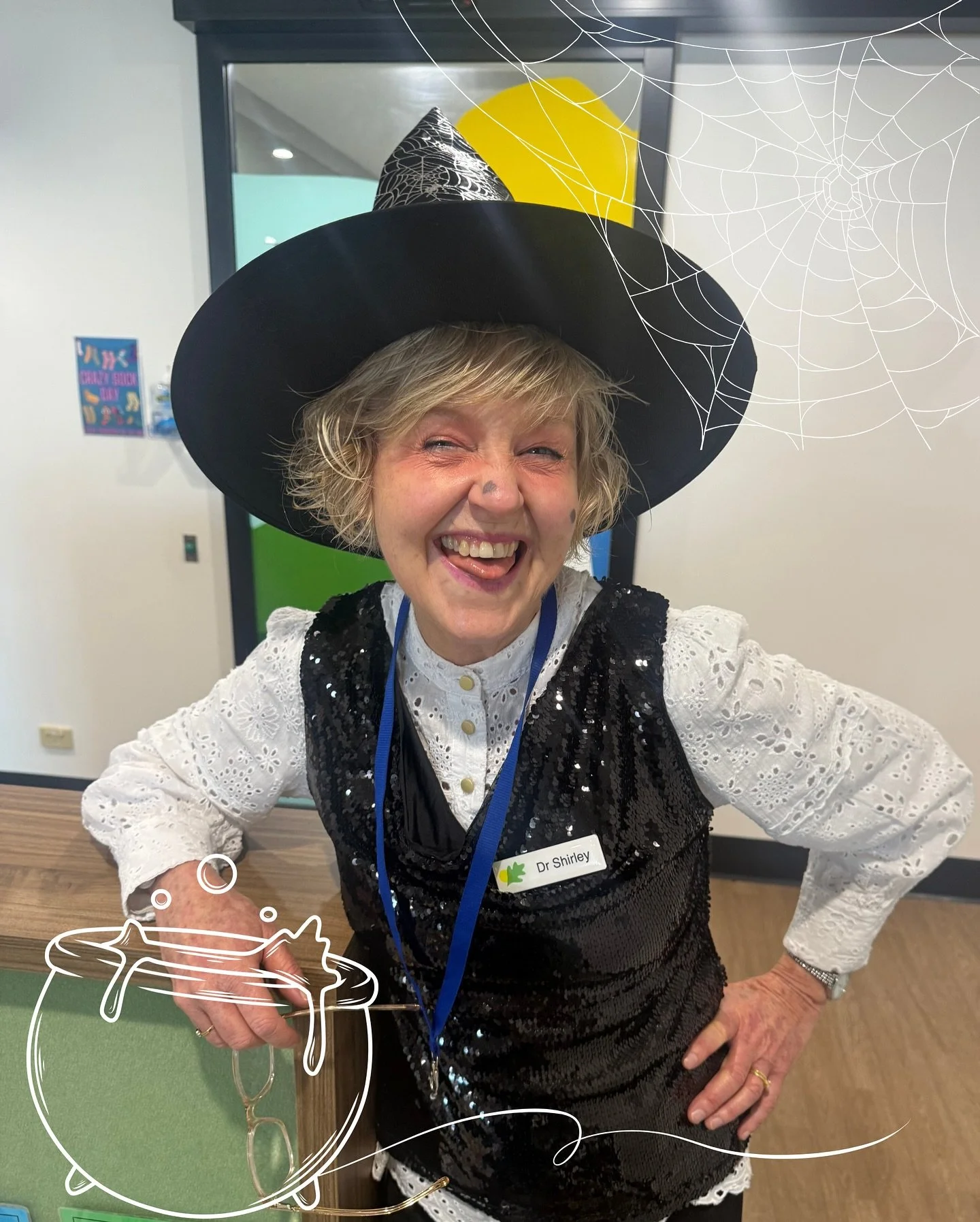 Things are looking a little spooky at Lift today!

The whole team has embraced the Halloween spirit, with plenty of laughter and a few frightfully good costumes filling the clinic, including Dr Shirley as a cackling witch.

A special mention goes to 