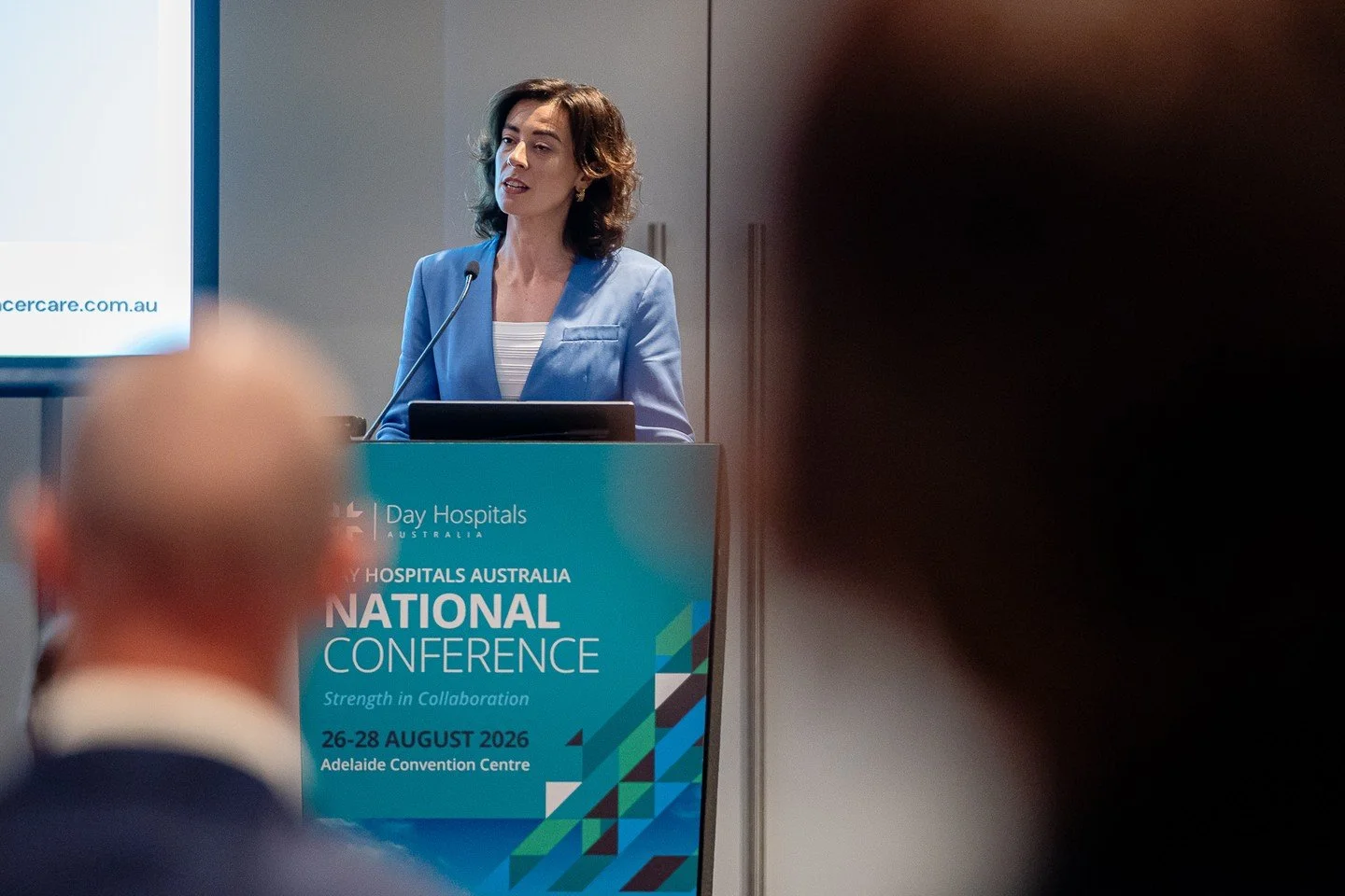 Lift Cancer Care Services CEO and Founder Lauren Whiting took to the stage on Day 2 of the Day Hospitals Australia Conference, sharing nine years of lessons from building Lift and challenging the sector to think differently about innovation in cancer