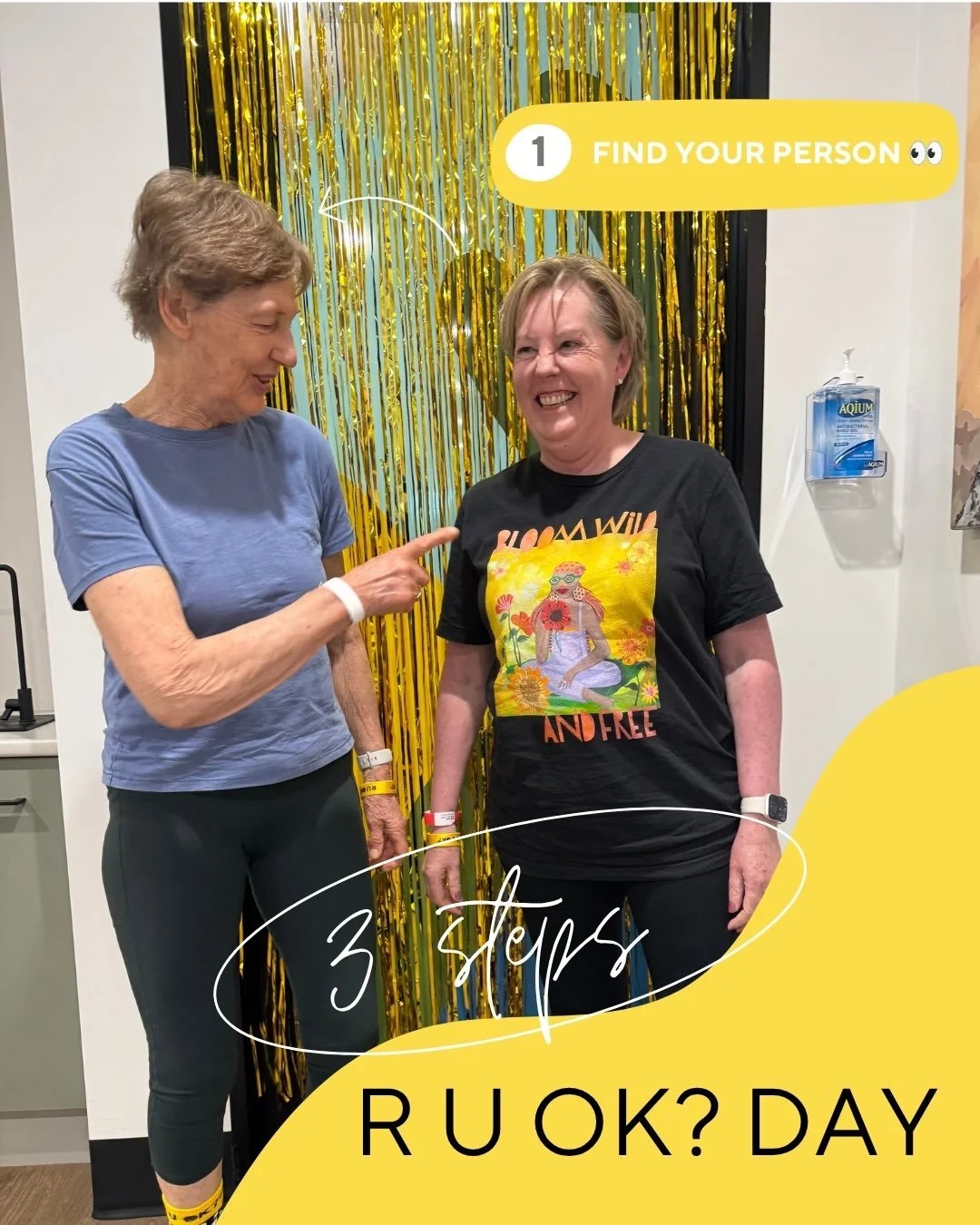 We&rsquo;re kicking off R U OK? Week at Lift Cancer Care Services. 

Because checking in with someone shouldn&rsquo;t be something we think about for just one day. For people living with and beyond cancer, the opportunity to talk, connect and feel ge
