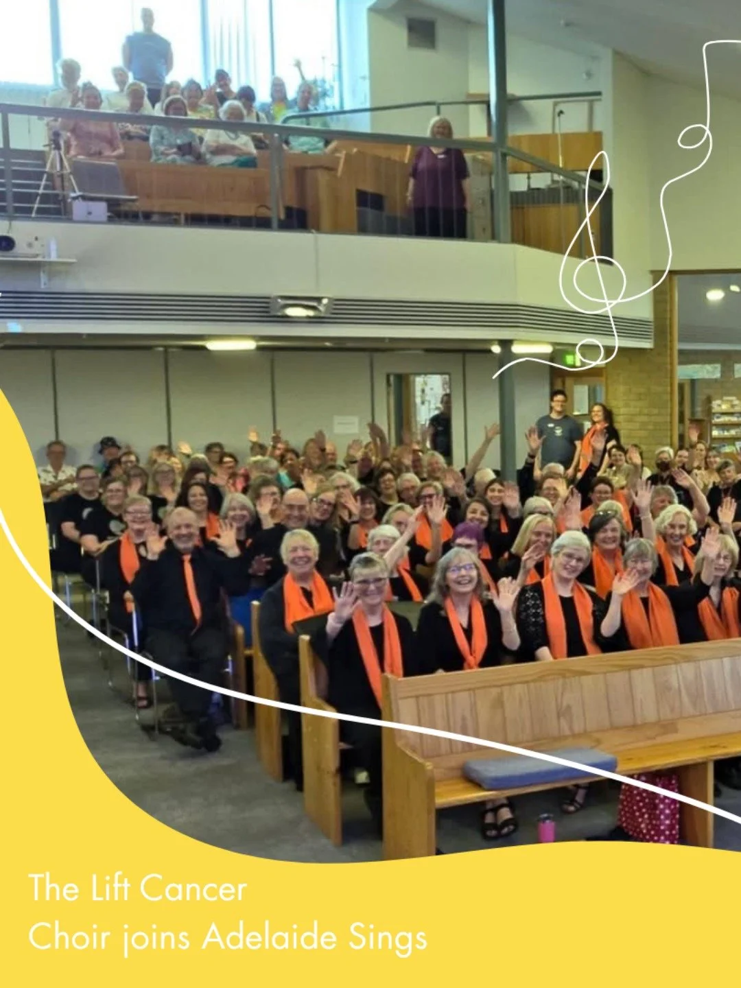 What an amazing experience for the Lift Cancer Choir to perform recently at Adelaide Sings, hosted by @anca.national

It was a wonderful weekend celebrating the joy of singing, with 12 choirs performing across two days. They felt so privileged to be 