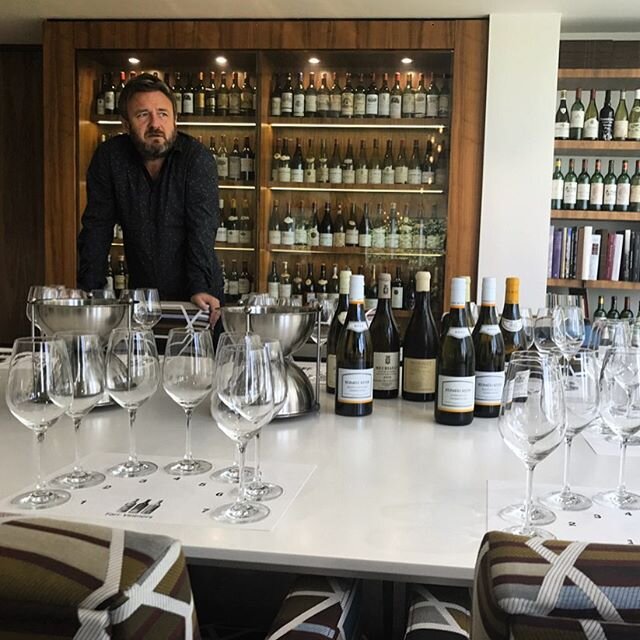 #BTS 🎬 And here&rsquo;s how it all began... 🍷 One man and a cunning plan.  Pretty sure we could make another film about those bottles lining the wall behind @stephenbrowett #nzwinestory