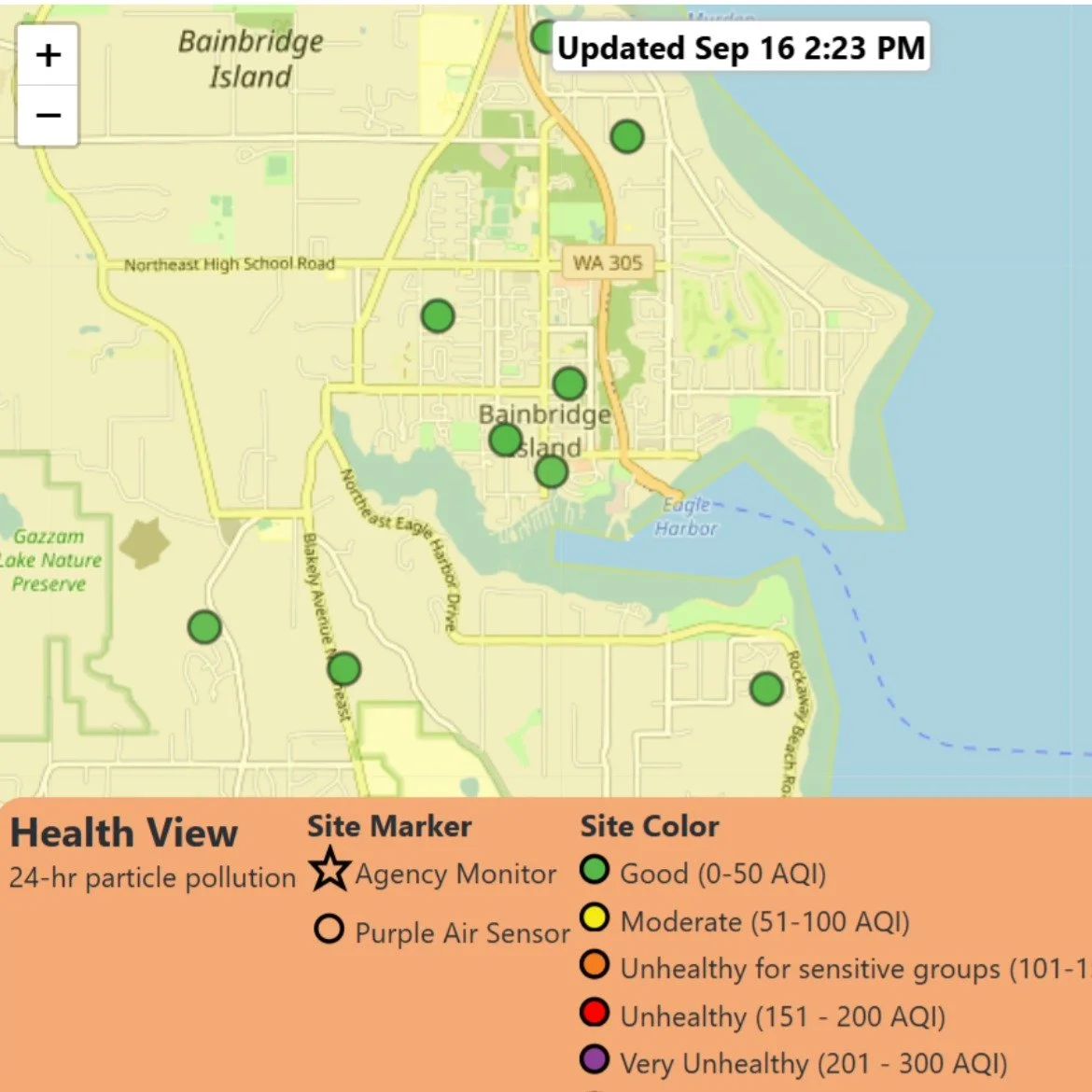 I share the concerns that have been expressed about health and air quality, and in particular how people living at 625 Winslow could be impacted. So, I turned to the Puget Sound Clean Air Agency (I serve on their Advisory Council). This is the organi