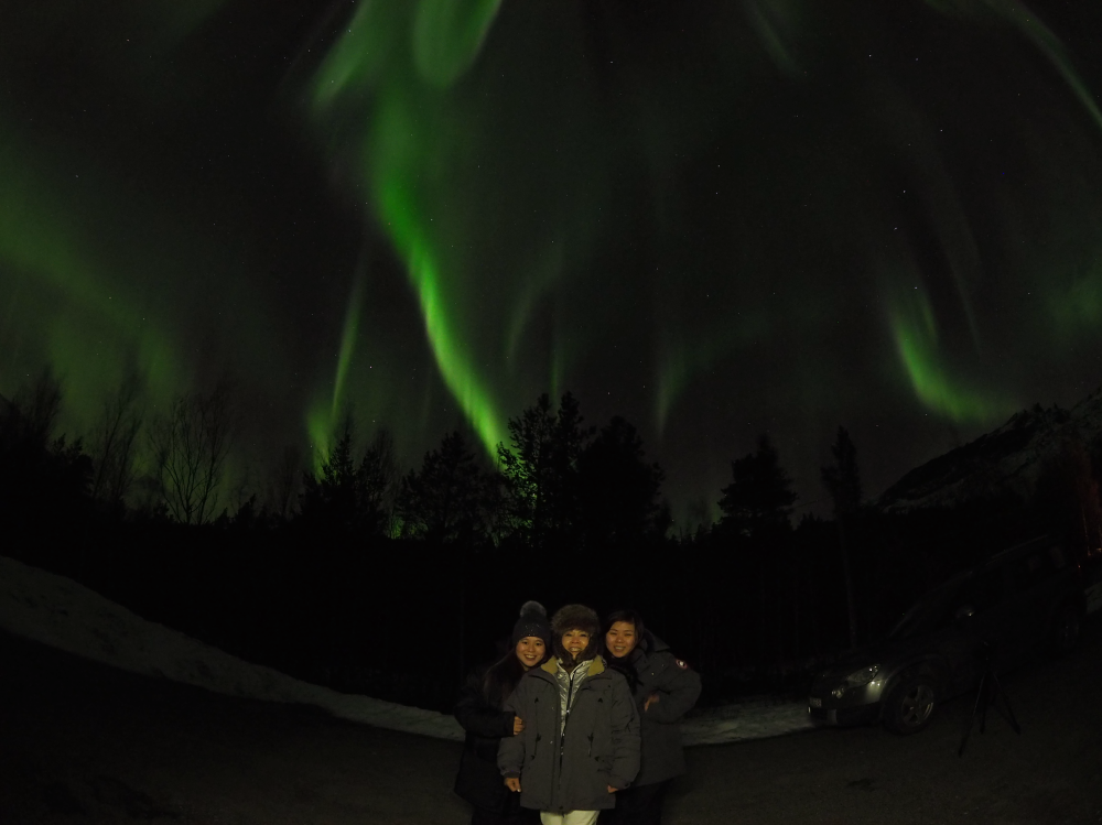 One of the first guests who joined our Aurora chases in December 2016