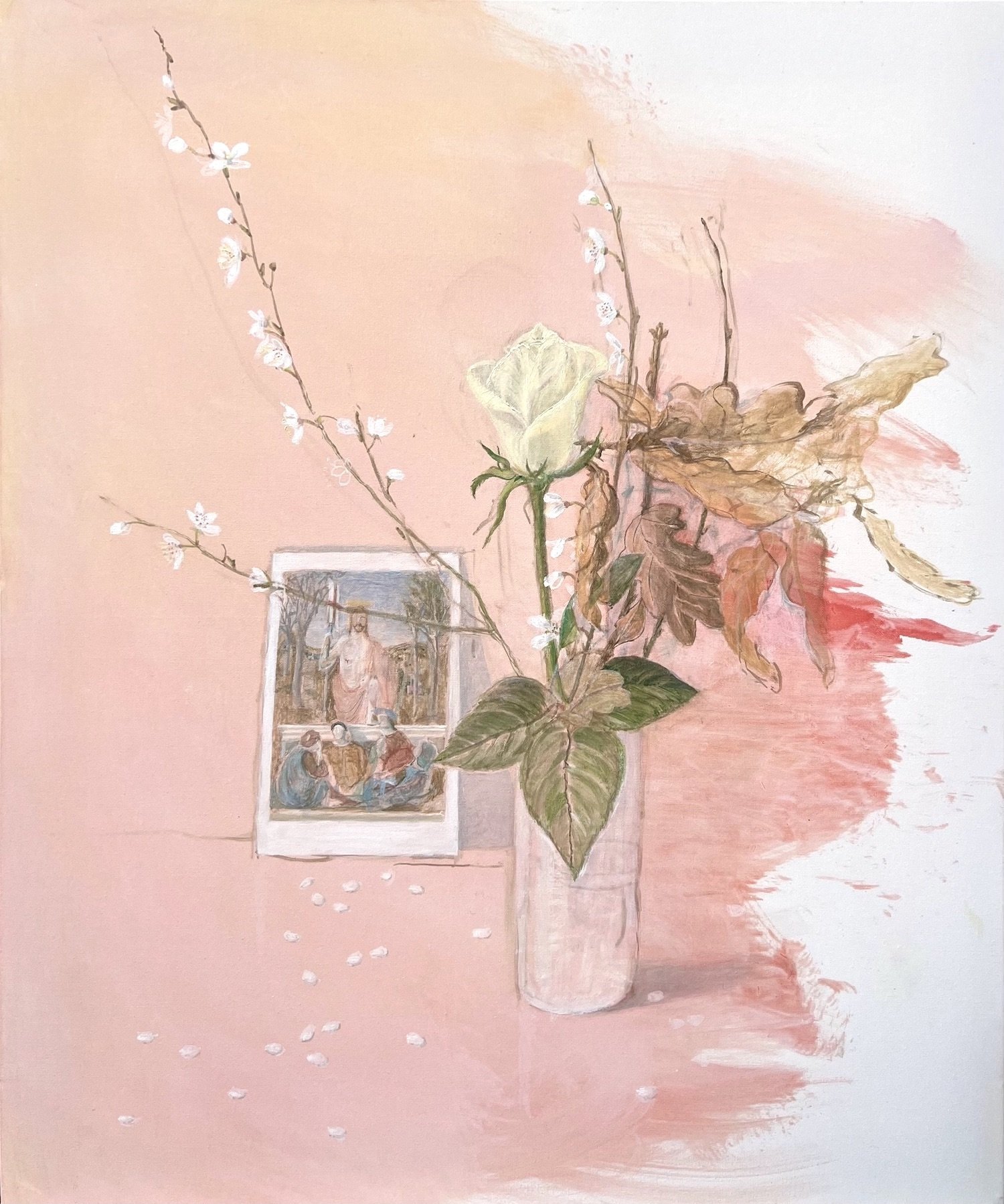 resurrection - oil on canvas - 60 x 50 cm