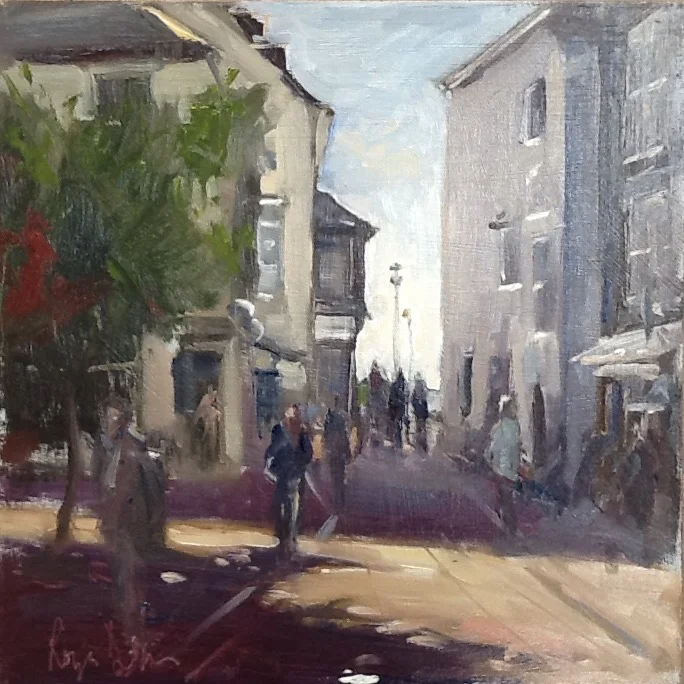 Sidmouth 12x12 Oil on board