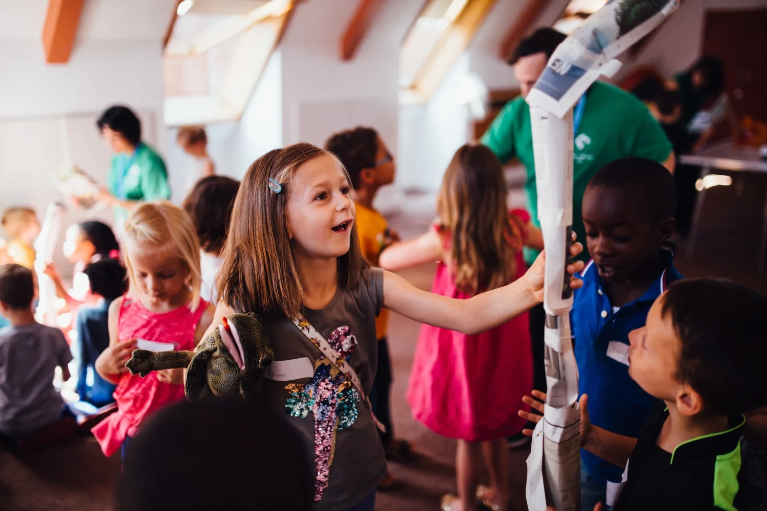 These groups are a fun and safe environment where children learn: to worship God in different creative ways; hear God and know that He wants to talk to them; the truth about how God made them and wants to be their friend forever; that God gives them gifts; how to share the joy of Christ with friends.