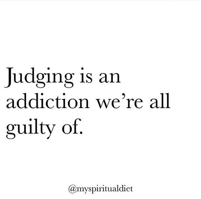 This is one of the lessons I came across this week. There’s been so many times I have caught myself reacting to people’s behaviours and the worst part is that it was towards people I don’t even know. People walking on the street, people doing their own thing and there I am with my thoughts judging them. What for? I have found it’s easier to react to the outside world than looking within and asking where is this anger or judgment coming from? I’m not saying we have to stop judging but what I am trying to preach is that everything that exists in the world is there to push us forward and that includes judgement. That can only happen when we learn that behind judgement lies acceptance and when we can accept our own garbage, we can clear it away. #myspiritualdiet #lessonoftheday #quote