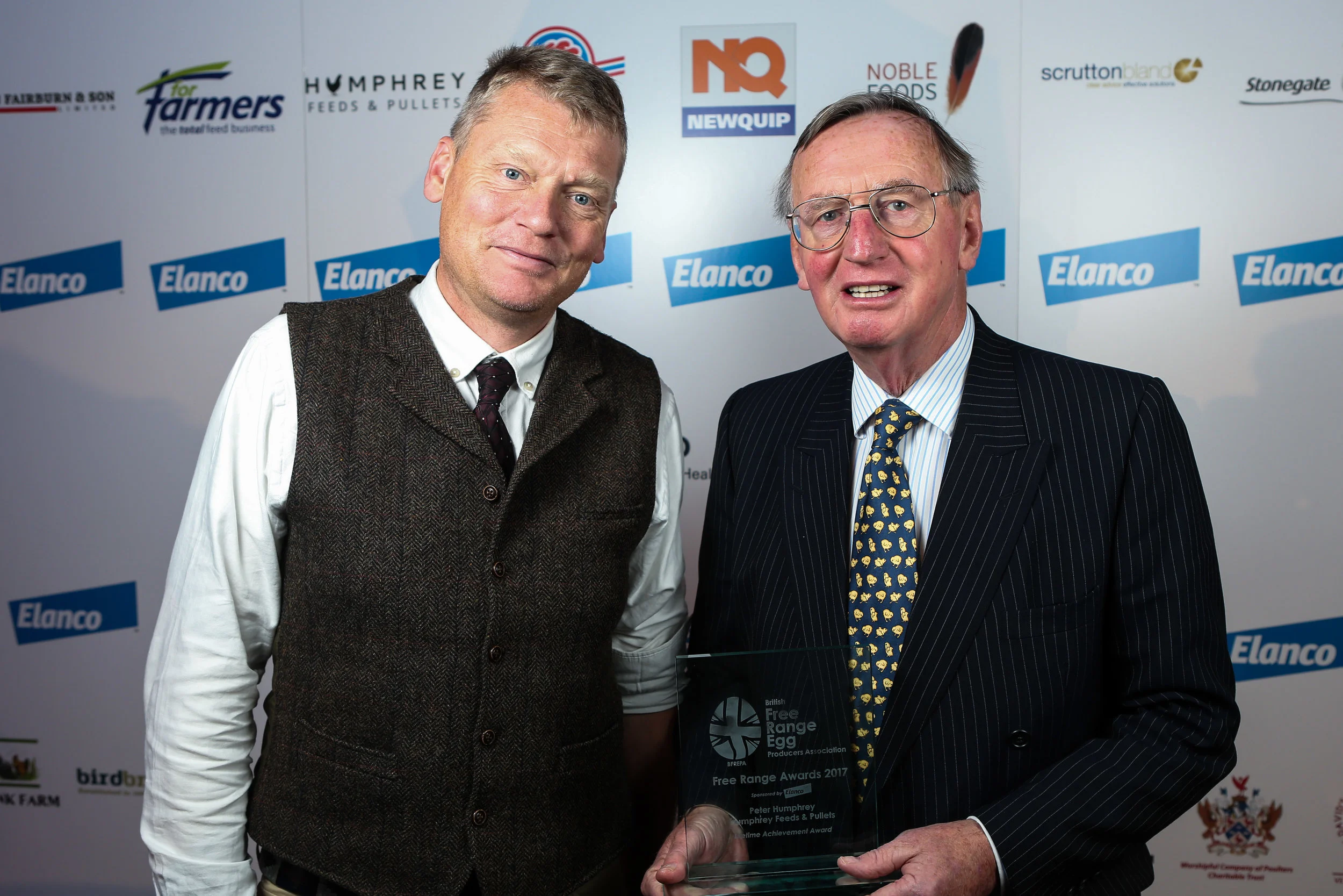 Peter Humphrey is presented with Lifetime Achievement Award