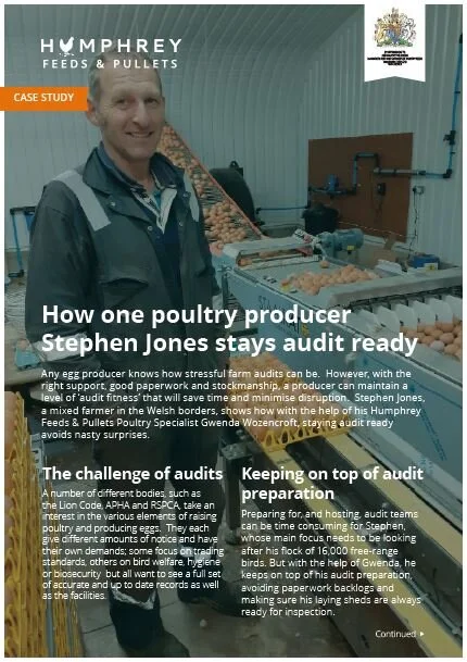 CASE STUDY: How one poultry producer Stephen Jones stays audit ready