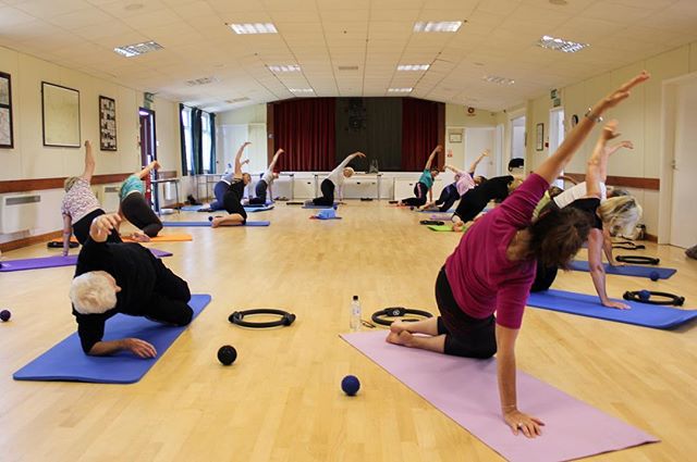 One of my weekly Pilates classes. Don't forget as well as classes at a range of levels I also offer private tuition.