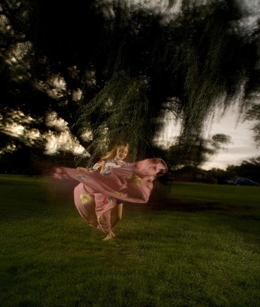 Brianne in Motion, photograph
