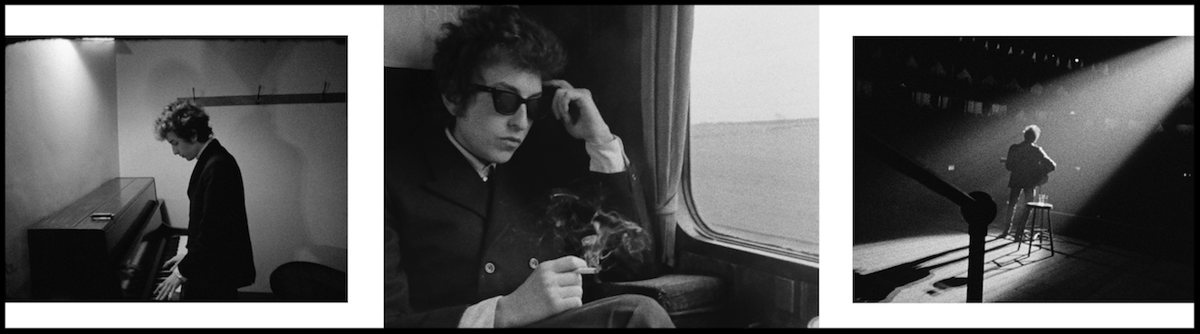 Bob Dylan photographed by D A Pennebaker