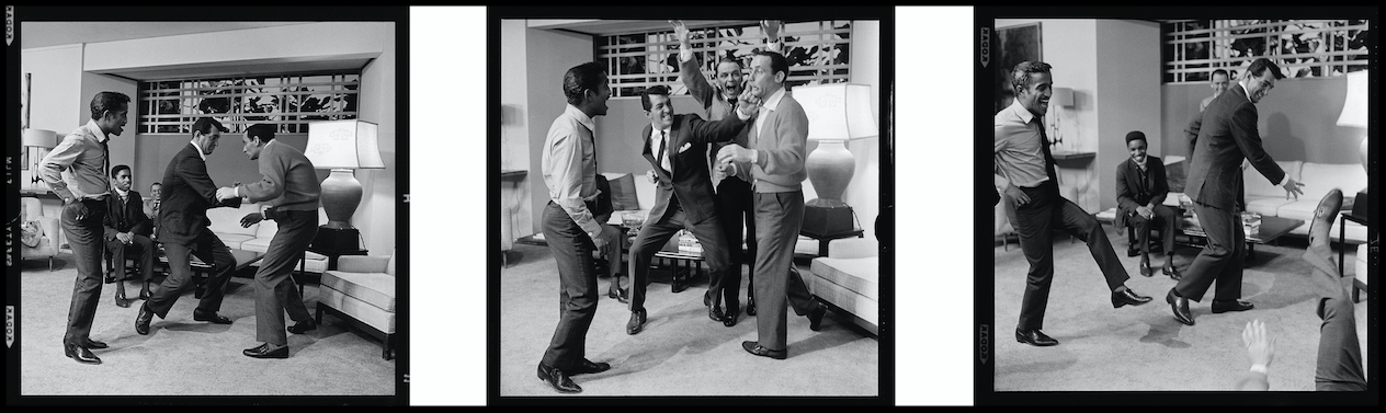 The Rat Pack photographed by Sid Avery