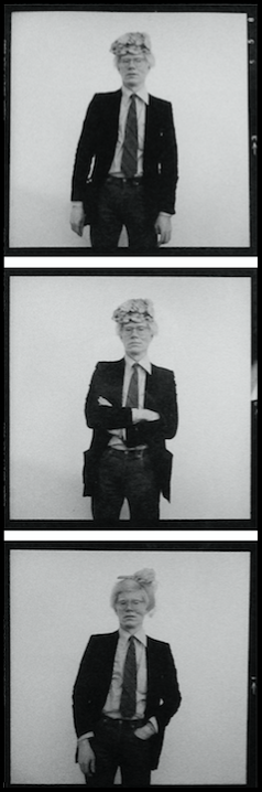 Andy Warhol photographed by Paul Weiss
