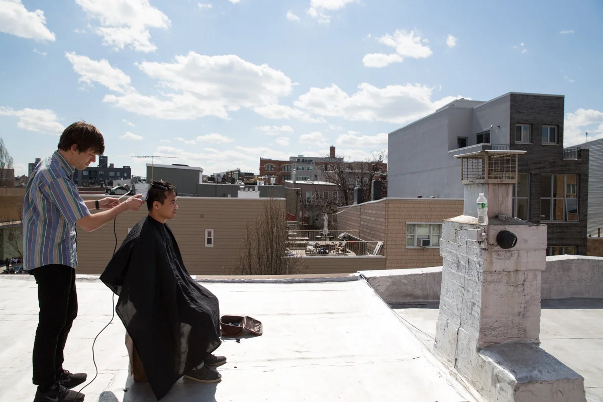 Self Portrait Series
Getting geared up for Coachella with a rooftop hair cut. That’s how we roll in NYC!