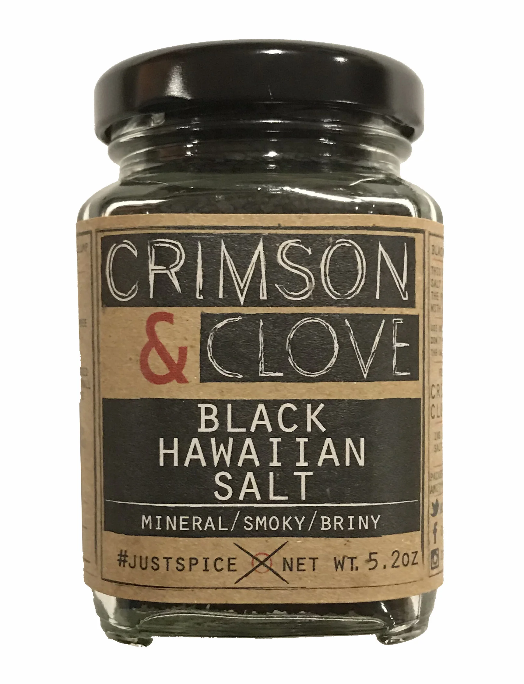 Black Hawaiian Salt Salt and Pepper Set.jpg