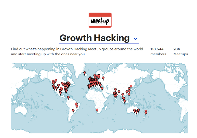 Growth hacking meetup