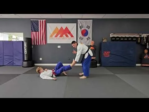 Ankle biter takedown