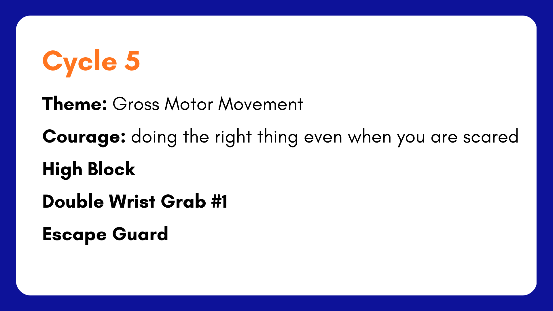 Cycle 5 Stripe Requirements