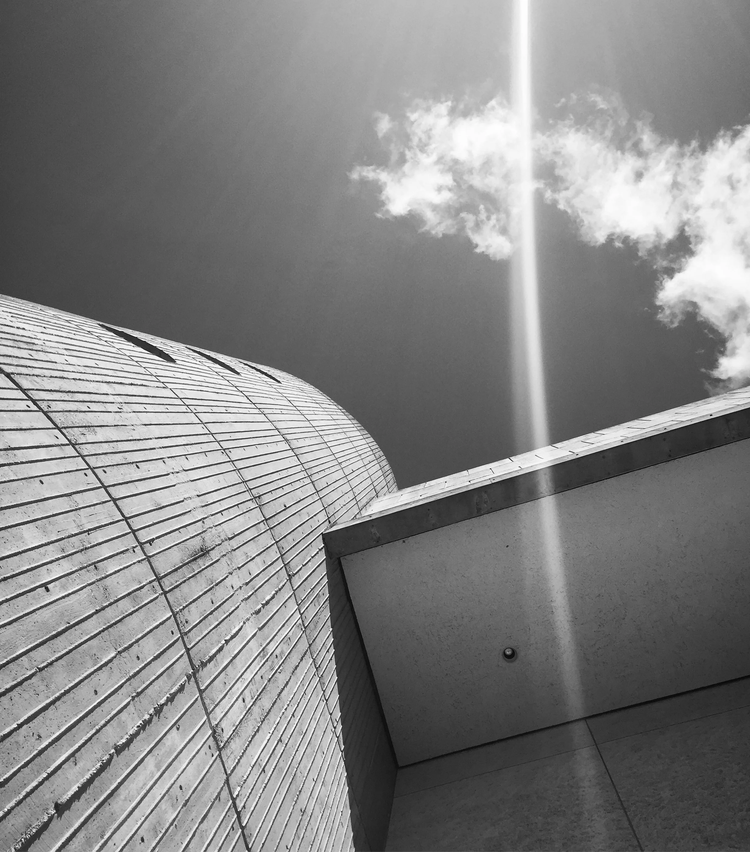  Perspective is another fascination of mine. The simplicity of black and white allows a shift in focus to the most basic elements of an image such as shape and composition. With this magnification, we can find new ways of looking at the structures ar