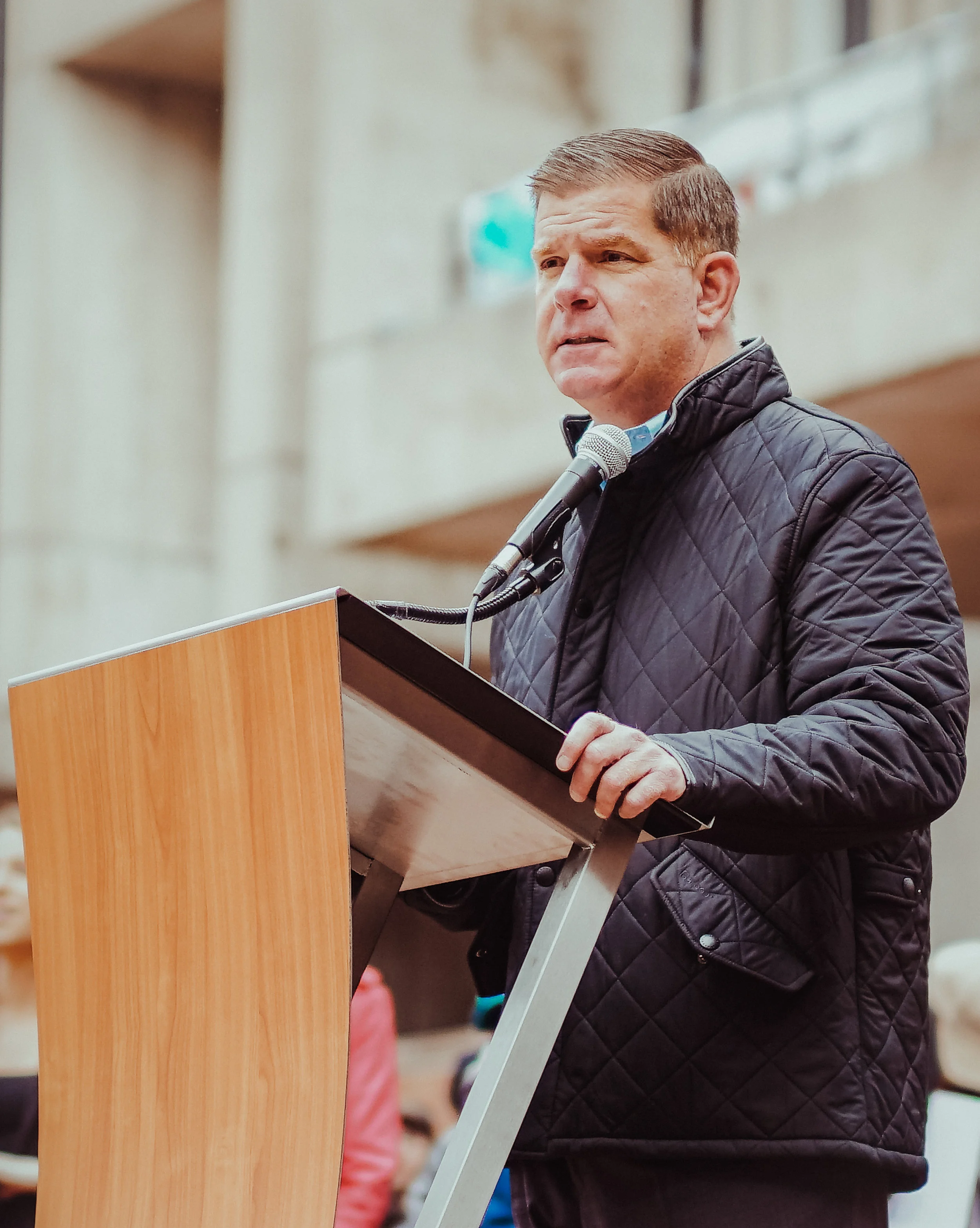 Mayor of Boston Marty Walsh - Trans Rights Rally 2018