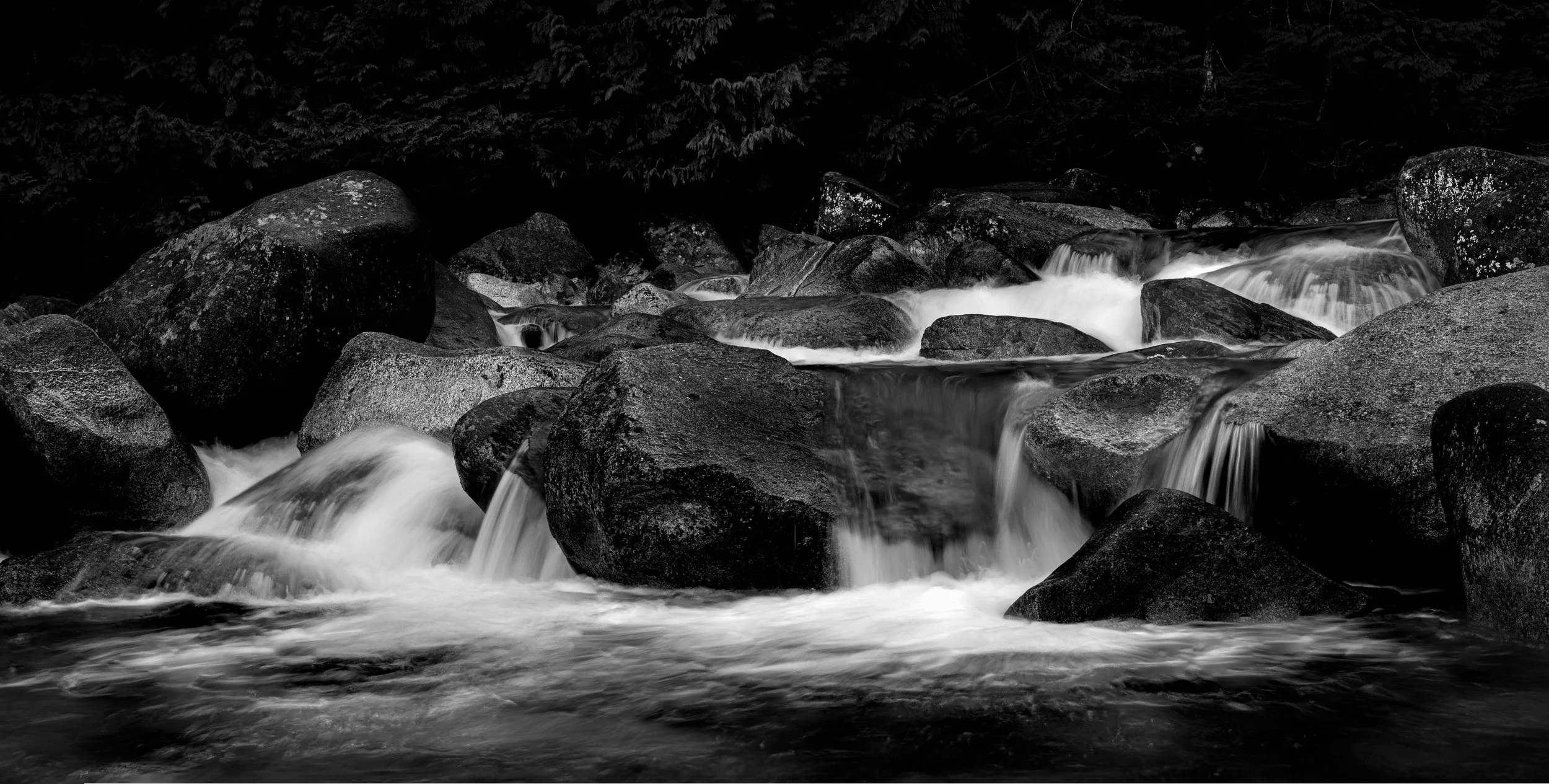Gold Creek Falls B&W.jpg
