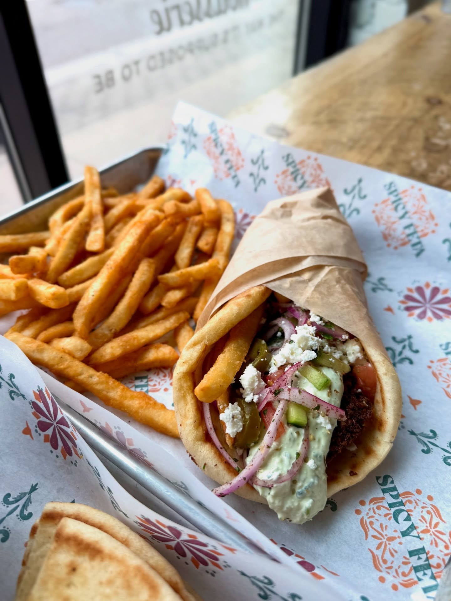 This ✨HALAL MEDITERRANEAN ROTISSERIE✨  in Minnesota is serving up some delicious &amp; authentic Turkish &amp; Greek dishes! 🇬🇷🇹🇷 It&rsquo;s going to be awhile before I stop raving about the Lebne, Wings &amp; Loukemades from @spicyfetamn - they 