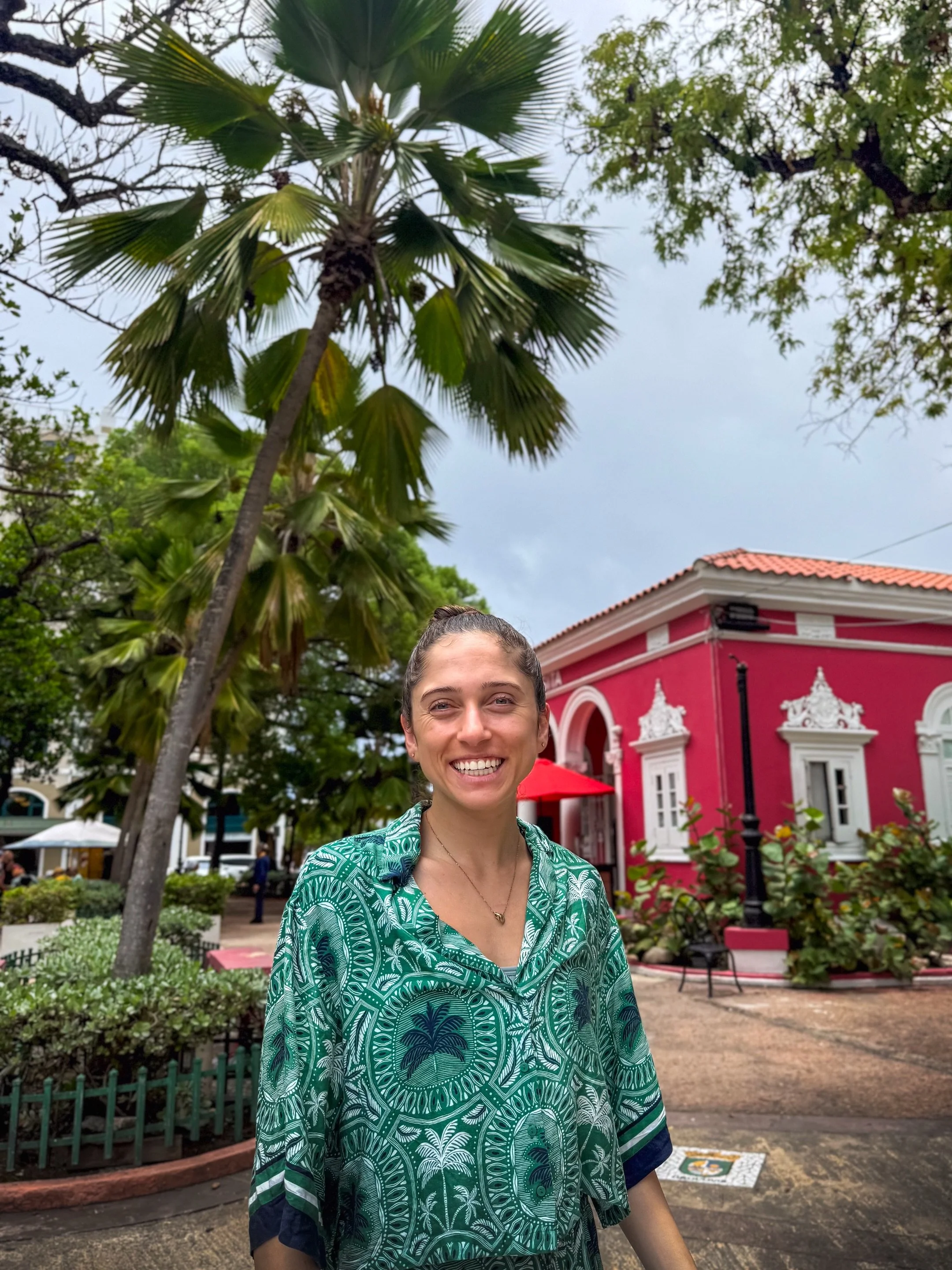 First time in San Juan, mi hijo 🌴🎶