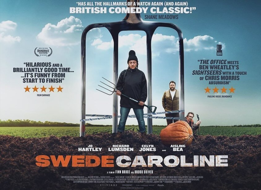 &lsquo;A wild and wonderful British mockumentary!&rsquo;⁣⁣
⁣⁣
Swede Caroline will be out on the 19th April in selected cinemas and on Sky Cinema later in the year.⁣⁣
⁣⁣
TCG&rsquo;s Linda Hargreaves stars alongside the hilarious cast and can be seen p