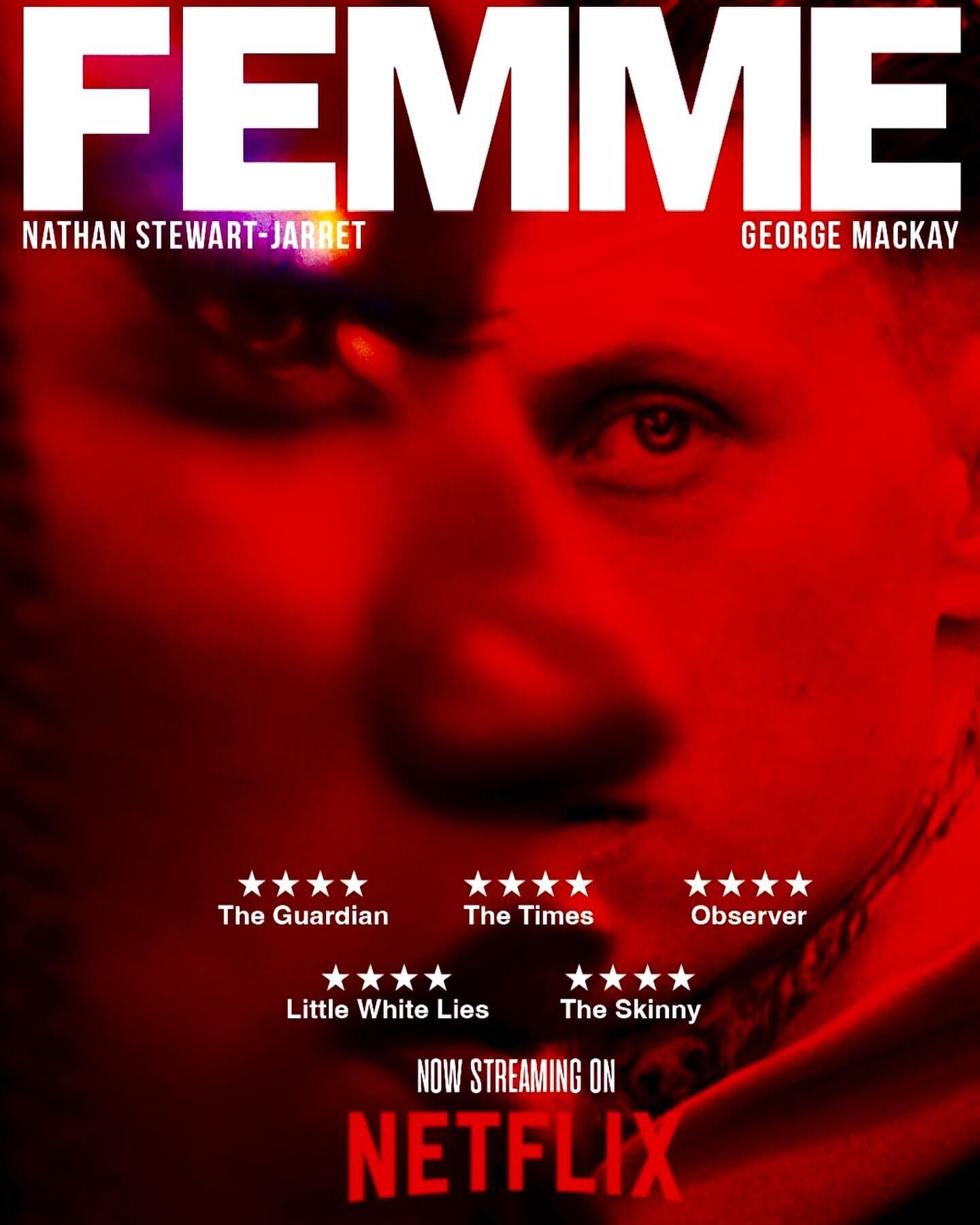Femme, is an erotic thriller which was released in cinemas last year but is now available on @netflix ⁣
⁣
The plot follows a drag queen who is assaulted in a homophobic attack and the repercussions that this has on everyone involved. ⁣
⁣
Cast - @nath