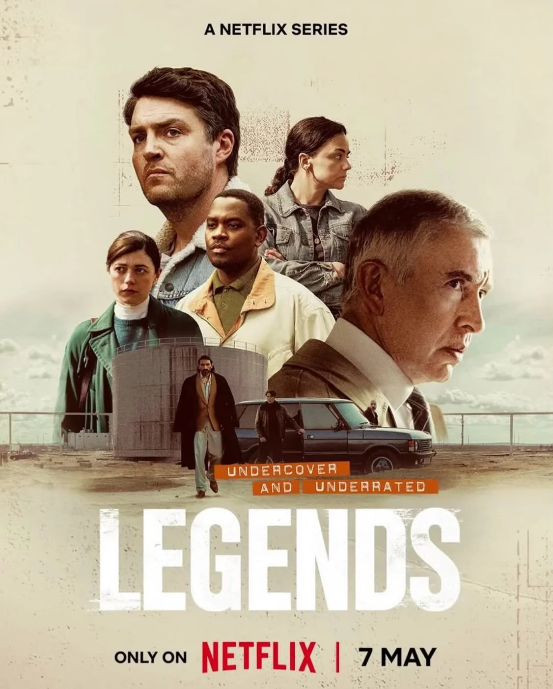 Legends is set to be the next British crime drama obsession! ⁣
⁣
The show launches on @netflix from the 7th May.⁣
⁣
The six-part series uncovers a practically unknown chapter in British history with drug wars at the centre of it all. ⁣
⁣
The cast inc