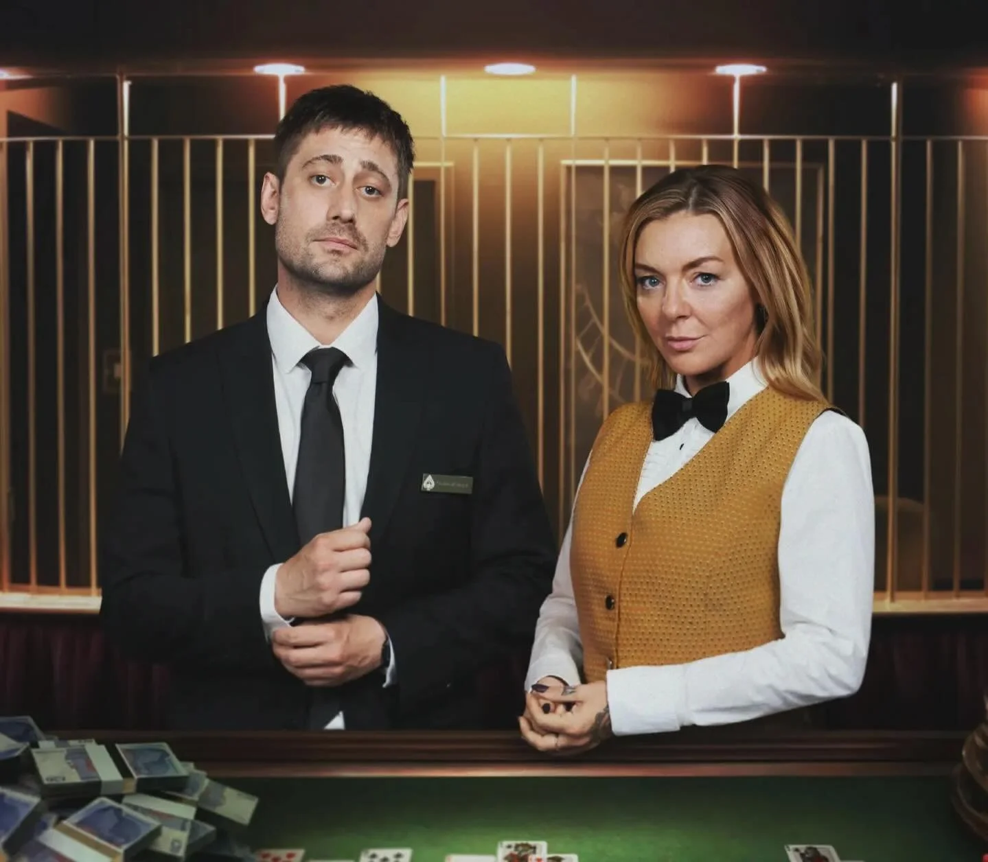 Get ready for a high energy crime story set within the world of a Liverpool casino.⁣
⁣
The Cage is a new drama starring @sheridansmithster &amp; @michaelsocha13 ⁣and has been written and created by BAFTA award-nominated Tony Schumacher.
⁣
The 5 part 