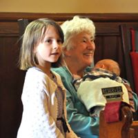 Generations worship together