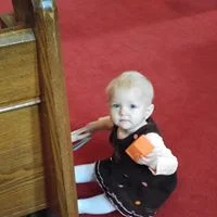 Baby in Church